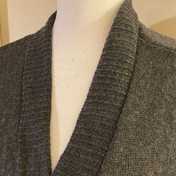 Grey Long Open Duster XL - Picture 9 of 9